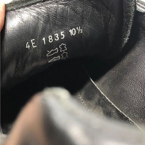 Prada Black Leather Lace Up Casual Low Top Sneaker Shoes Men’s Sz 10.5M US/44EU - Picture 8 of 14